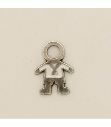 COLGANTE NIÑO MARINERO 20X15MM