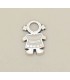 COLGANTE NIÑA COMUNION 20X15MM