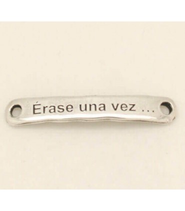 PULSERA FRASE - érase una vez...
