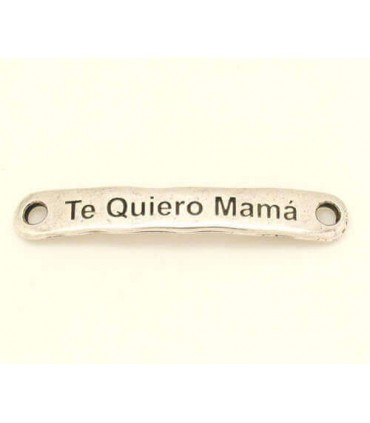 PULSERA FRASE - te quiero mamá