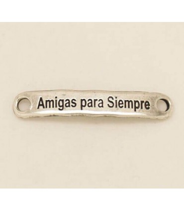 PULSERA FRASE - AMIGAS PARA SIEMPRE