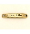 PULSERA FRASE - LIVE LIFE