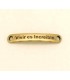 PULSERA FRASE - Vivir es increible