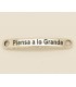 PULSERA FRASE - piensa a lo grande