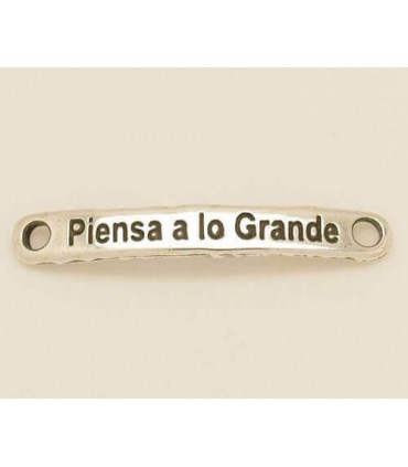 PULSERA FRASE - piensa a lo grande