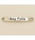 PULSERA FRASE - soy feliz