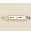 PULSERA FRASE - yo soy asi