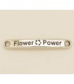 PULSERA FRASE - flower power