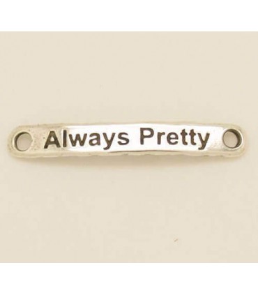 PULSERA FRASE - always pretty