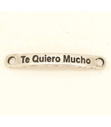 PULSERA FRASE - TE QUIERO MUCHO