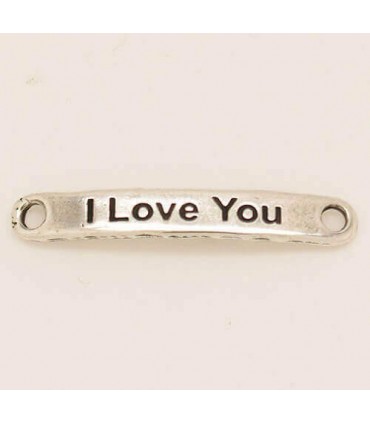 PULSERA FRASE - I LOVE YOU