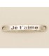 PULSERA FRASE - JE T´AIME