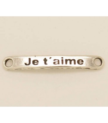 PULSERA FRASE - JE T´AIME