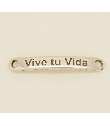PULSERA FRASE - VIVE TU VIDA