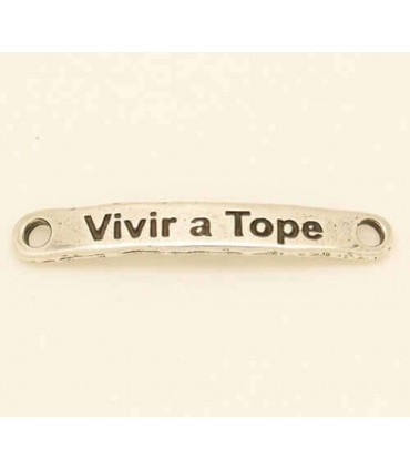 PULSERA FRASE - VIVIR A TOPE