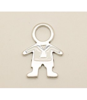 COLGANTE NIÑO MARINERO 30X45MM