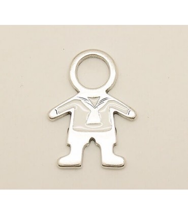 COLGANTE NIÑO MARINERO 30X45MM