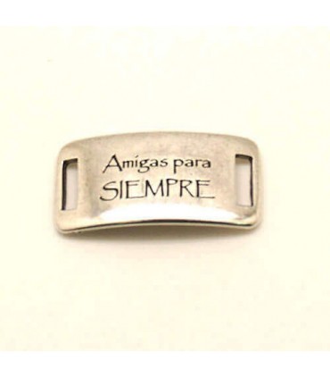 PULSERA FRASE - AMIGAS PARA SIEMPRE