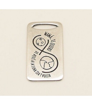 CHAPA LLAVERO MAMA TE QUIERO