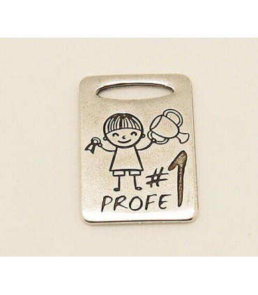 CHAPA LLAVERO PROFE