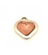CORAZON 17 MM ROSA MATE