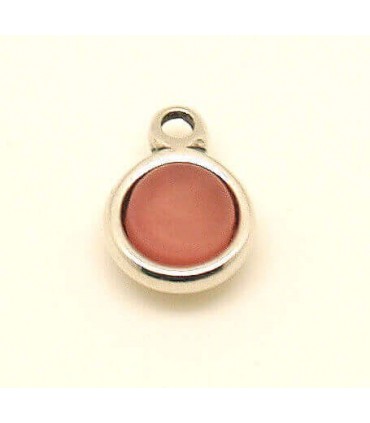 COLGANTE RESINA PEQUEÑO MATE 18mm