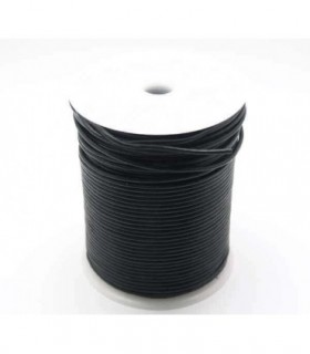 CORDON PIEL 2 MM NEGRO (25 M)