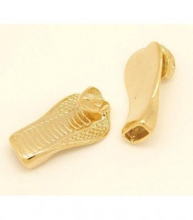 CIERRE SERPIENTE ORO PASE 10X5MM