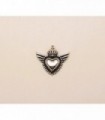 COLGANTE CORAZON CON ALAS