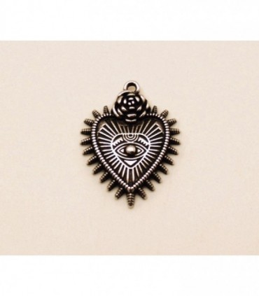 COLGANTE CORAZON OJO