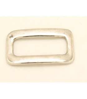 ANILLA RECTANGULAR GOLPEADA 45MM