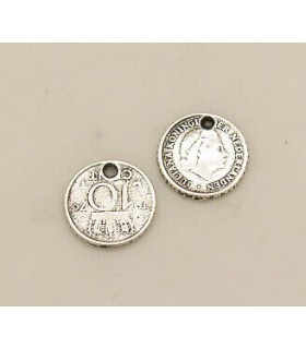 COLGANTE MONEDA MINI 10mm