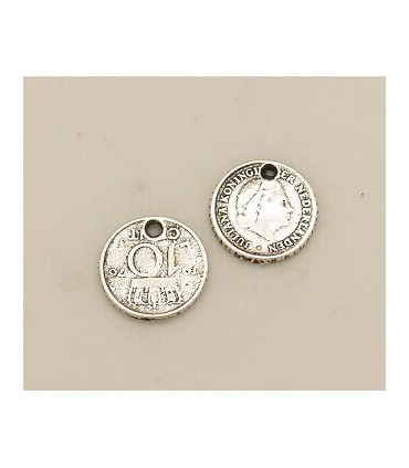 COLGANTE MONEDA MINI 10mm