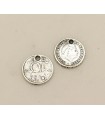 COLGANTE MONEDA MINI 10mm